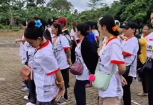 Kecamatan Kuala Mandor B Ikuti Acara Naik Dango Ke-41