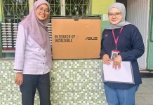 Penyerahan Bantuan PC dan Penerapan Pijar Sekolah di SMK LKIA Pontianak