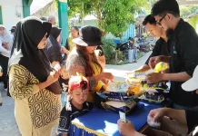 Warga Lemukutan Antusias Sambut Program Gerakan Pangan Murah