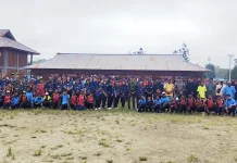 Satgas TNI-Polri Edukasi Bahaya Narkoba di Oksibil