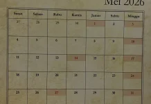 Daftar Hari Peringatan Selama Bulan Mei 2026