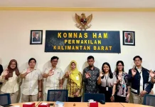Komnas HAM Kalbar Terima Audiensi KemenHAM Perkuat Sinergi Daerah