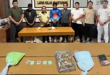 Lapas Ketapang Gagalkan Upaya Penyelundupan Narkoba ke dalam Lapas