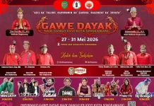 Mengintip Rangkaian Gawe Dayak Naik Dango XXVI Singkawang