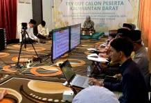 Try Out Calon Peserta MTQ Kalbar Persiapan untuk Berlaga di Nasional