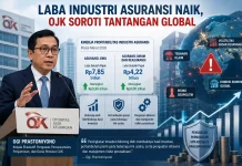 Laba Industri Asuransi Naik, OJK Soroti Tantangan Global