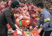 Barantin Musnahkan 62,9 Ton Pangan Tidak Layak Konsumsi