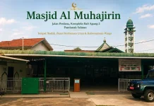 Dibangun sejak 1996, Masjid Al Muhajirin Tetap Ramai Jemaah hingga Kini