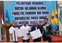 Pengurus IKAFEB UPB Pontianak Periode 2025–2027 Resmi Dilantik