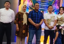 Camat Kuala Mandor B Hadiri Acara Kenal Pamit Kapolsek