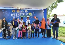 Fun Walk Dies Natalis Ke-42 FEB UPB, Bangun Kedekatan Kampus dengan Masyarakat