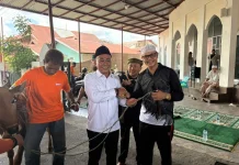 Iduladha di Masjid Syaiful Islam Usung Kepedulian Sosial