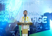 Buka Nevada Night Run 2026, Wabup Ketapang Apresiasi Gaya Hidup Sehat