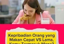 Kepribadian Seseorang yang Makan Lahap VS Lamban , Apa Kata Psikologi?