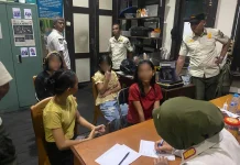 Satpol PP Pontianak Amankan Empat Anak Langgar Jam Malam