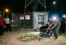 Curi Kabel Tower Senilai Rp15 Juta, RM Dibekuk Warga