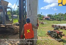 BPJN Kalbar Bantah Jembatan Gantung Ketapang Mangkrak