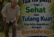 Bertambah Usia, Tetap Sehat dengan Konsisten dan Disiplin