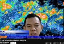 BMKG, Update 9 Juni 2026: Didominasi Berawan, dan Hujan Lokal