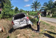 Lima Kendaraan Terlibat Kecelakaan Beruntun di Ambawang