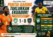Awali Kiprah di Piala Dunia 2026, Pantai Gading Taklukkan Ekuador 1-0