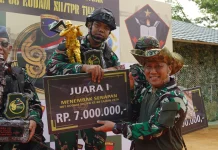 Pangdam XII Tutup Lomba Tembak HUT ke-68 Kodam Tanjungpura