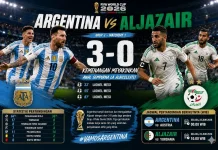 Argentina vs Aljazair 3-0, Juara Bertahan Awali Piala Dunia 2026 dengan Sempurna