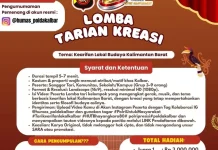Sambut HUT Bhayangkara ke-80, Polda Kalbar Gelar Lomba Tarian Kreasi Lintas Budaya