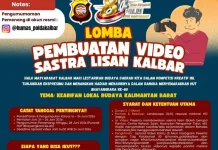 Lestarikan Budaya Daerah, Polda Kalbar Gelar Lomba Video Sastra Lisan