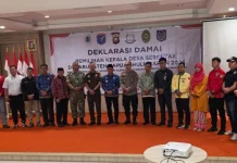 Deklarasi Damai Pilkades Kapuas Hulu, Calon Kades Siap Bertanding Secara Sportif