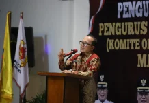 Sujiwo Minta KONI Kubu Raya Fokus Bina Cabor Berkualitas dan Berprestasi
