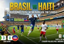 Piala Dunia 2026: Brasil vs Haiti 3-0, Matheus Cunha Bintangnya