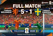 Piala Dunia 2026: Belanda Ngamuk Hancurkan Swedia 5-1