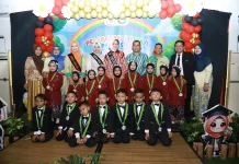 Bunda PAUD Hadiri Pelepasan Siswa dan Pentas Seni PAUD Fawaidus Syifa Lil Qulub