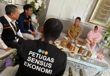 Sensus Ekonomi 2026 Dimulai, Wali Kota Edi Kamtono Ikut Didata