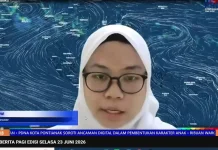 Update Cuaca Selasa 23 Juni, BMKG: Hujan Ringan Berpotensi Guyur Wilayah Kalbar