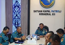 Komandan Kodaeral XII Ikuti Diskusi Strategis Kemlu–TNI AL