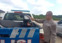Minibus Tabrak Motor di Arteri Supadio, Dua Luka Berat