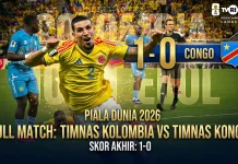 Gol Tunggal Daniel Munoz Loloskan Kolombia ke Babak 32 Besar!
