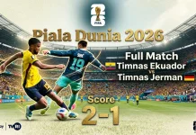 Ekuador Jinakan Jerman 2-1, Gonzalo Plata Terbaik