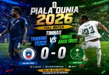 Tanjung Verde vs Arab Saudi 0-0, Ukir Sejarah Lolos ke Babak 32 Besar Piala Dunia 2026