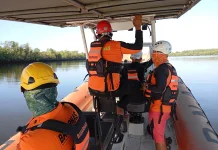 Tim SAR Gabungan Masih Mencari Korban Diterkam Buaya
