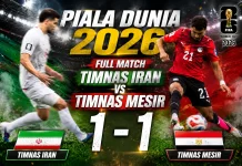 Mesir vs Iran 1-1, Drama Lolos dari Lubang Jarum!