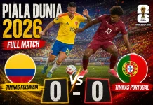 Portugal vs Kolombia 0-0, Bersiap Hadapi Jalur Neraka!