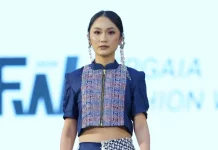 Puteri Indonesia Kalbar Ramaikan BerGAIA Fashion Week 2026