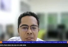 Selasa, 30 Juni 2026, BMKG: Kalbar Berpotensi Hujan Disertai Petir
