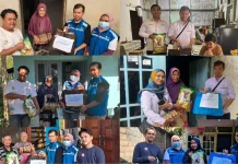 Tebar Kepedulian Unit Layanan Sanggau Berbagi ke Warga Kurang Mampu