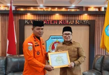 SAR Pontianak Beri Penghargaan ke Pemkab Kubu Raya atas Operasi Helikopter PK-CFX