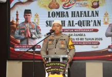 Polresta Pontianak Semarakkan Hari Bhayangkara dengan Lomba Hafalan Al-Qur'an