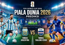 Prediksi Argentina Kontra Tanjung Verde di Babak 32 Besar